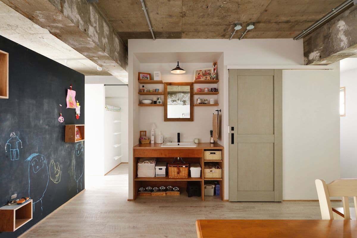 中古マンションのリノベーション後の団地の原風景