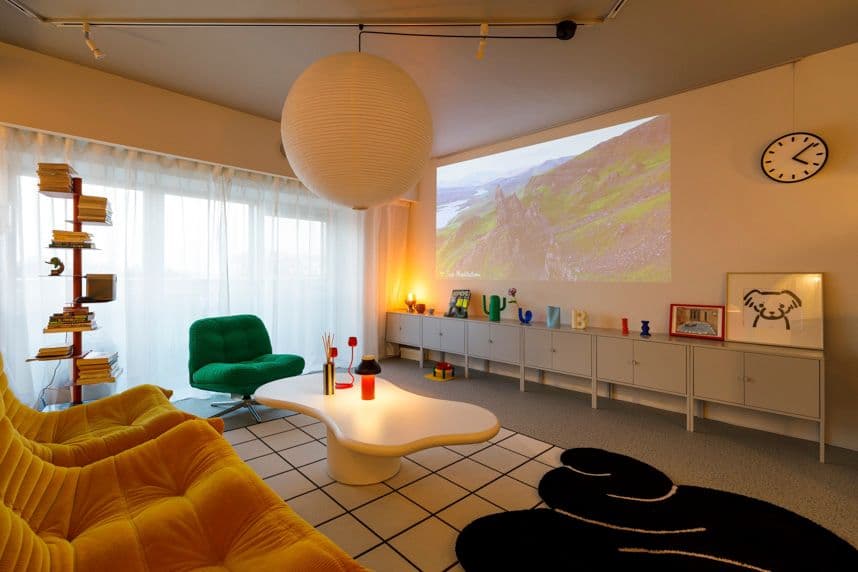 中古マンションのリノベーション後のリビング