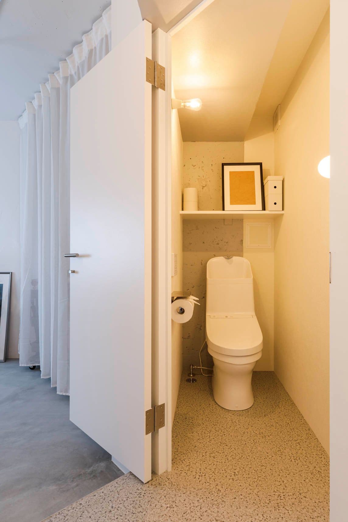 中古マンションのリノベーション後のトイレ