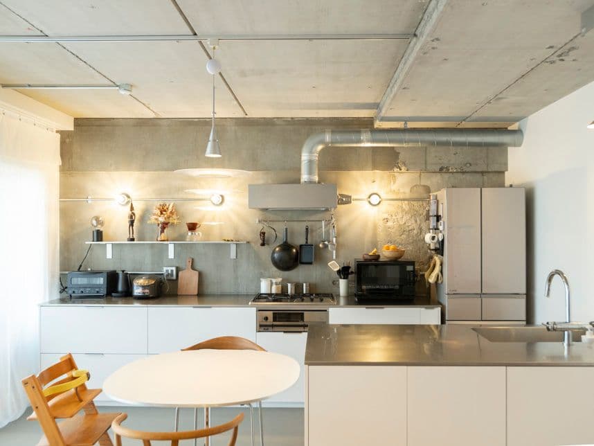 中古マンションのリノベーション後のキッチン