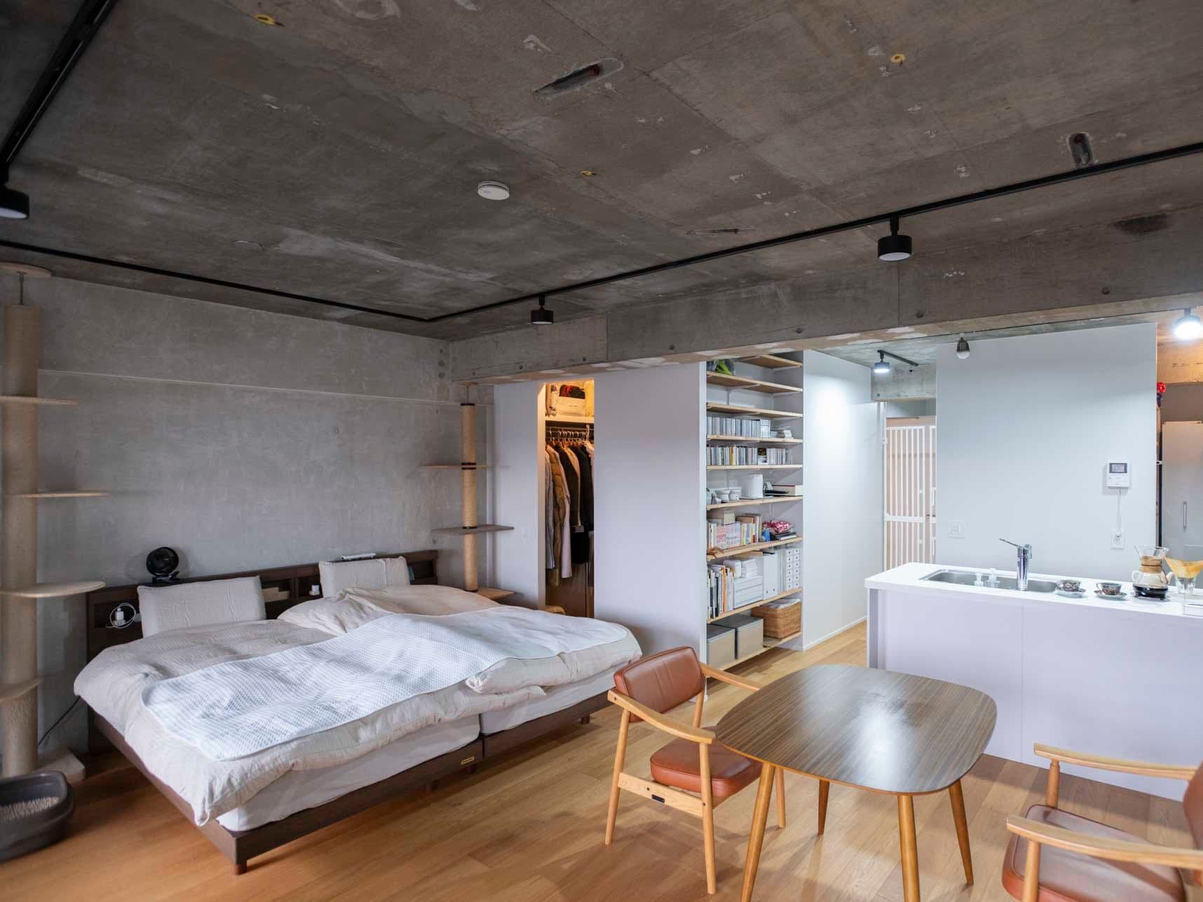 中古マンションのリノベーション後の部屋全景