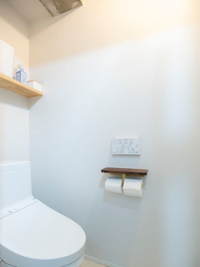 中古マンションのリノベーション後のトイレ
